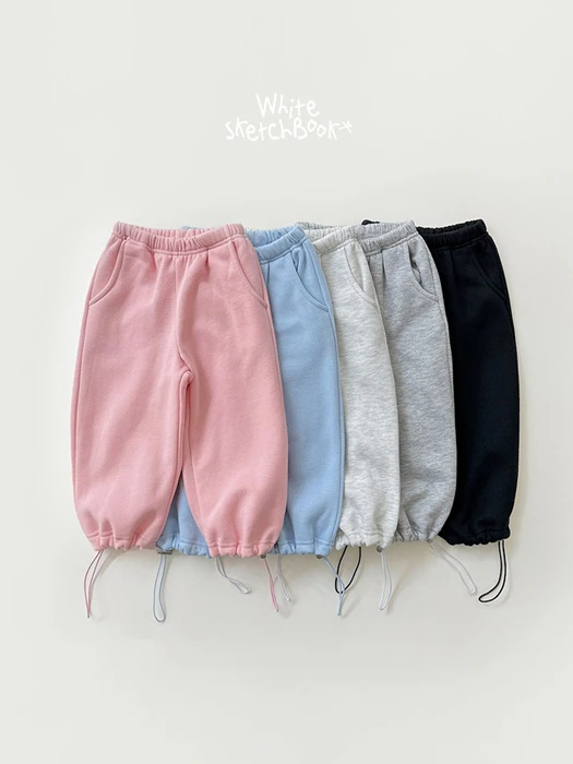 Mir Fleece String Pants by Whitesketchbook for Child - catalog view