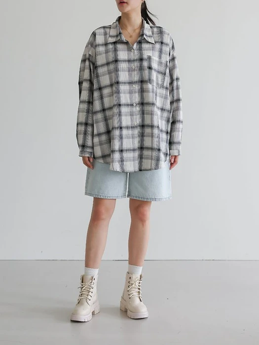 Martin Check Shirt Martin Check Shirt by Lovely for Women - catalog view