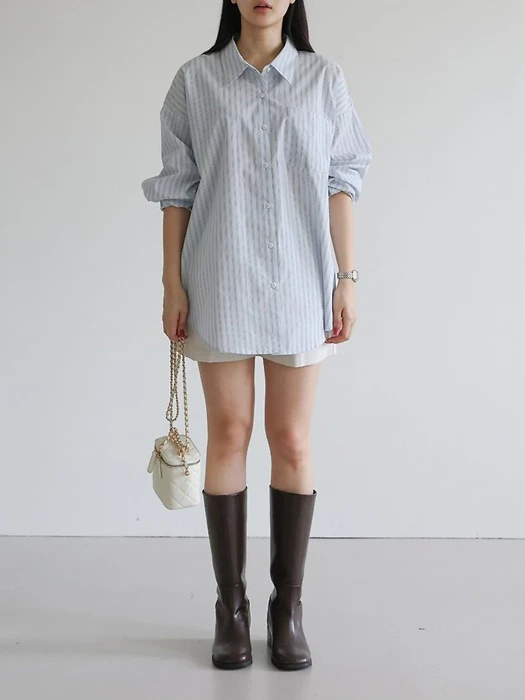 Soul Striped Shirt Soul Striped Shirt by Lovely for Women - catalog view