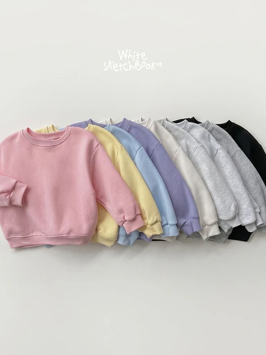 Weekly Fleece Sweatshirt by Whitesketchbook for Child - catalog view