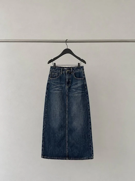 Washed Denim Skirt by Dress Room for Women - catalog view