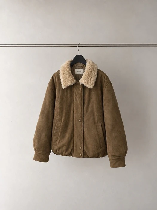 Maple Shearling Duck Down Jacket by Dress Room for Women - catalog view
