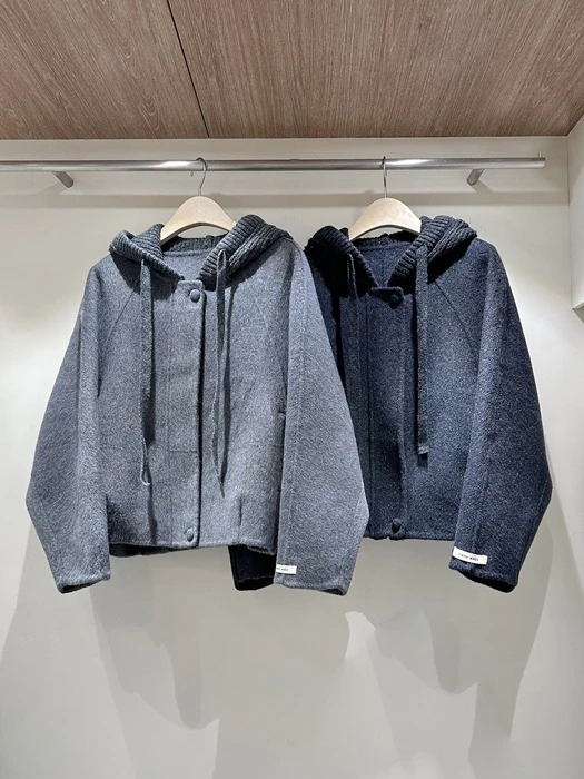 Knit Hooded Handmade Jacket by J dew for Women - catalog view