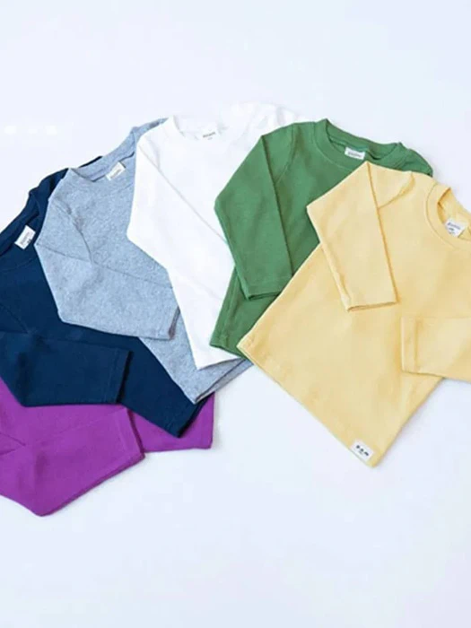 Daily Ribbed T-shirt Daily Ribbed T-shirt by Pom for Baby - catalog view