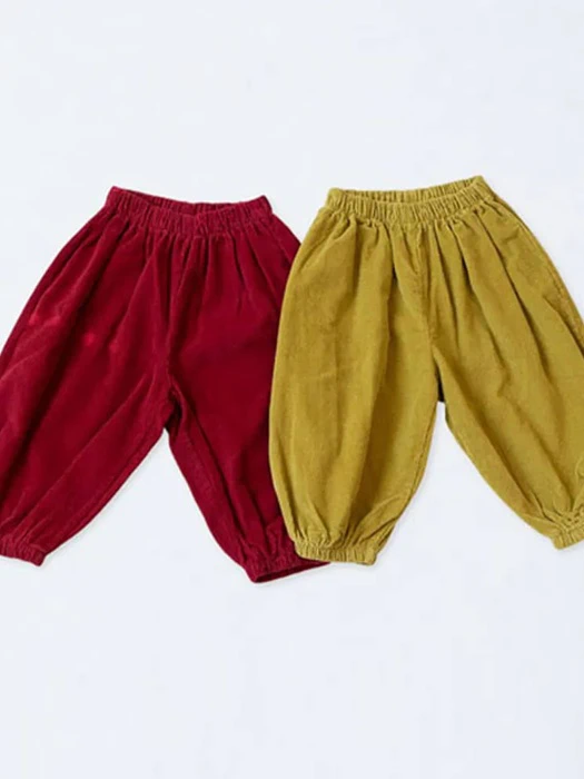 Corduroy Jogger Pants Corduroy Jogger Pants by Pom for Baby - catalog view