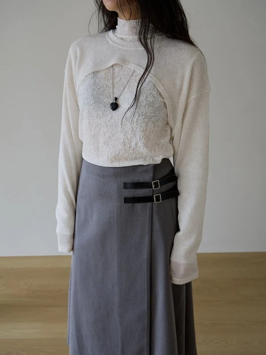 Latte Bolero Tee Cardigan Latte Bolero Tee Cardigan by Lenoii for Women - catalog view