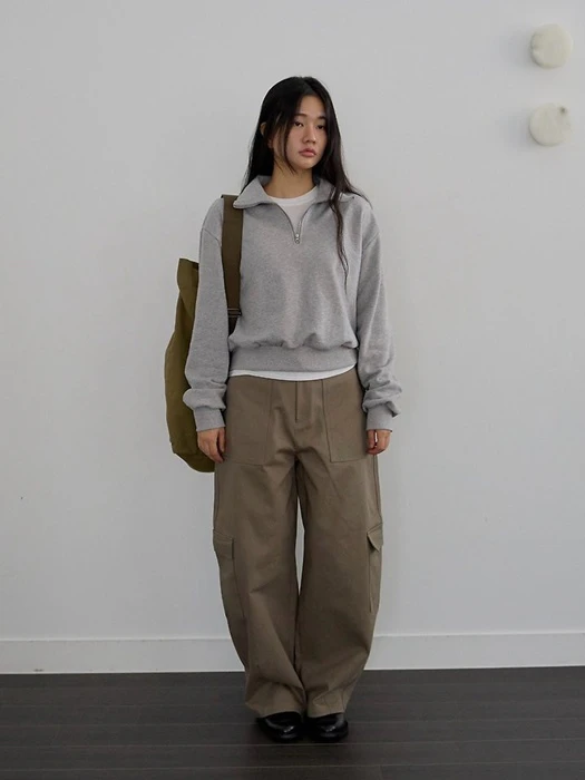 Melbon Half-Zip Sweatshirt Melbon Half-Zip Sweatshirt by Lenoii for Women - catalog view