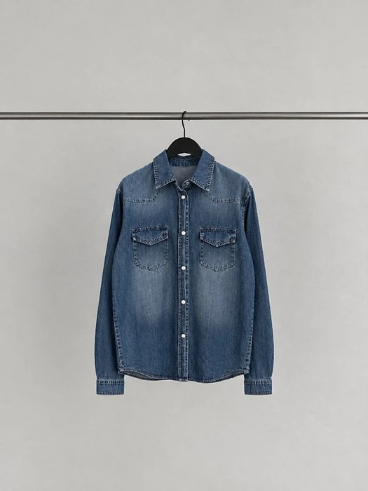 Ebb Denim Shirt by Dress Room for Women - catalog view