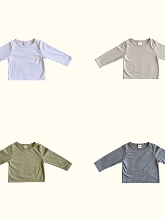 Regular Fit Long Sleeve Tee Regular Fit Long Sleeve Tee by Mini mellow for Child - catalog view