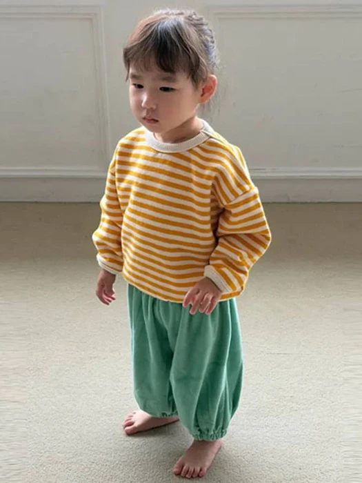 Velour Barrel Pants Velour Barrel Pants by Cream Bbang for Baby - catalog view