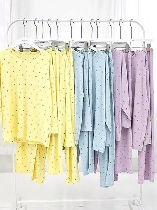 Organic Leaf Loungewear – Adult (dad) Organic Leaf Loungewear - Adult (dad) by Lime & Blue for Mom + child - catalog view