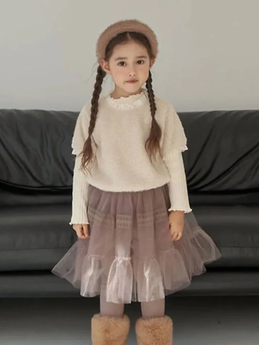 Shy Fur Tee Shy Fur Tee by Momo Ann for Child - catalog view
