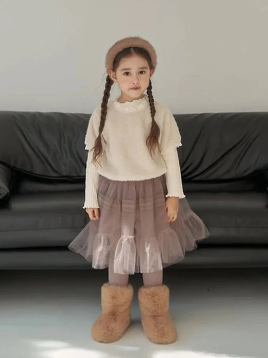 Chiffon Skirt Leggings by Momo Ann for Child - catalog view