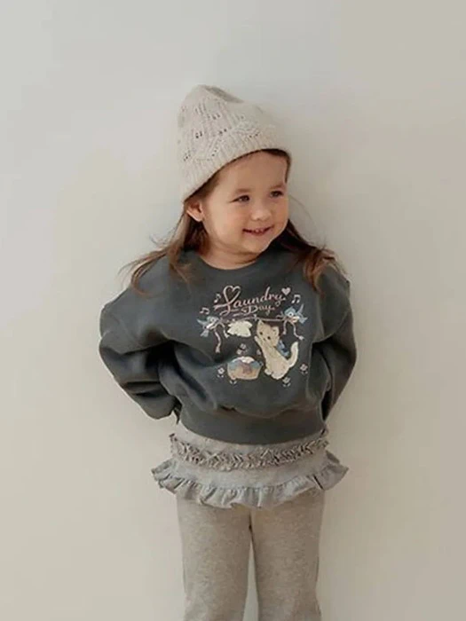 Pigment Cat Sweatshirt Pigment Cat Sweatshirt by Momo Ann for Child - catalog view