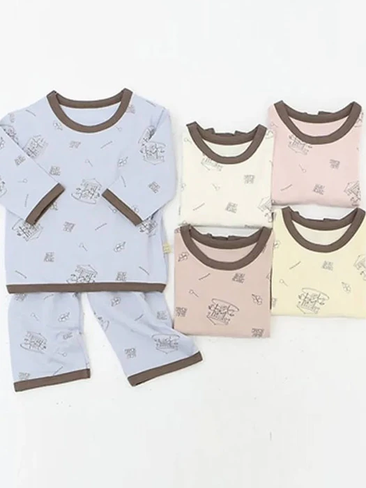 Merry-Go-Round Loungewear Merry-Go-Round Loungewear by Lime & Blue for Child - catalog view