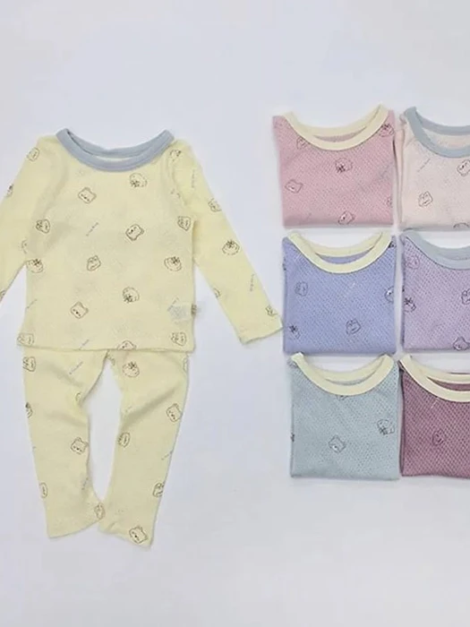 Lime Friends Cotton Mesh Loungewear by Lime & Blue for Child - catalog view