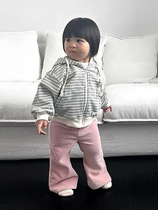 Ribbed Bootcut Pants by Ko And Ko for Baby - catalog view