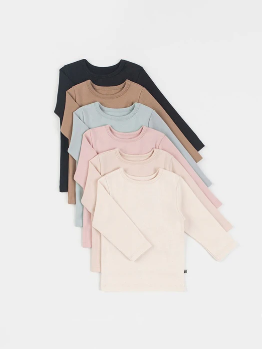 Pure Basic Modal Fleece Tee by Kids Clara for Baby - catalog view