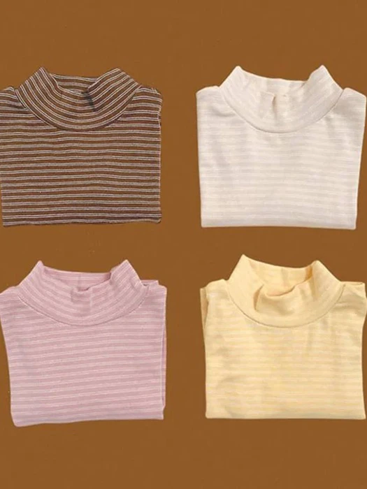 Mochi Mock Neck Tee Mochi Mock Neck Tee by Oott Bebe for Child unisex - catalog view