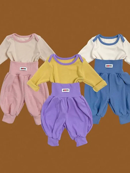 Sticky Rice Cake Aladdin Top & Bottom Set Sticky Rice Cake Aladdin Top & Bottom Set by Oott Bebe for Child unisex - catalog view
