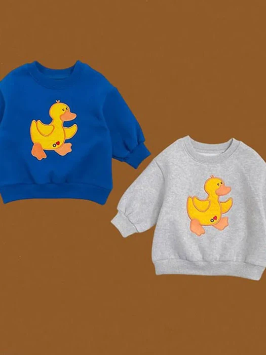 Duck Sweatshirt Duck Sweatshirt by Oott Bebe for Child unisex - catalog view