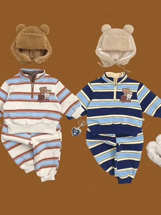 Teddy Bear Friends Top & Bottom Set by Oott Bebe for Child unisex - catalog view