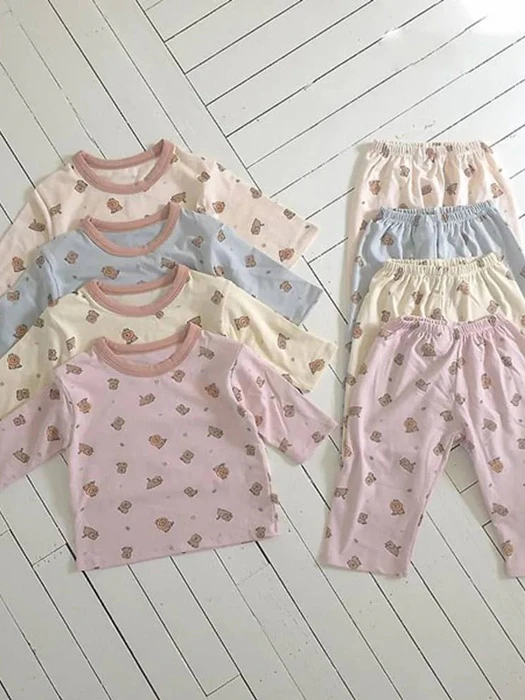 Capybara Top & Bottom Set Capybara Top & Bottom Set by Lime & Blue for Child unisex - catalog view