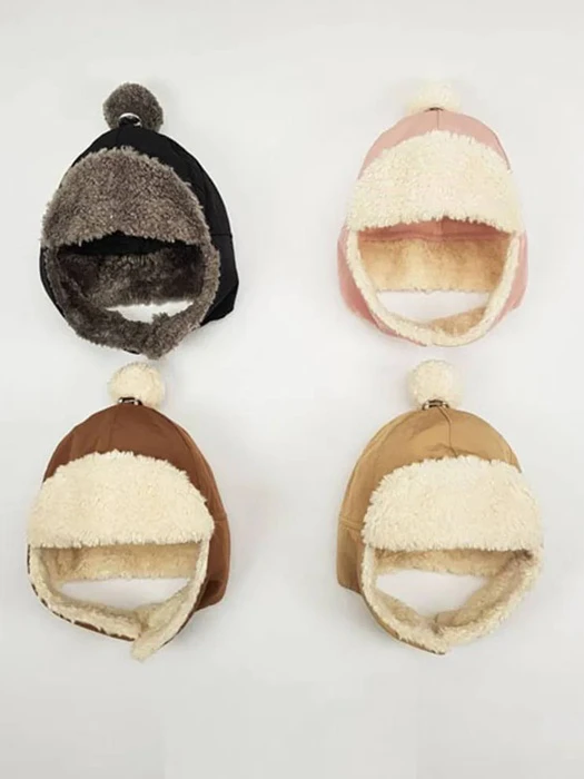 Soft Pom-pom Trooper Hat Soft Pom-pom Trooper Hat by World Moja for Child unisex - catalog view