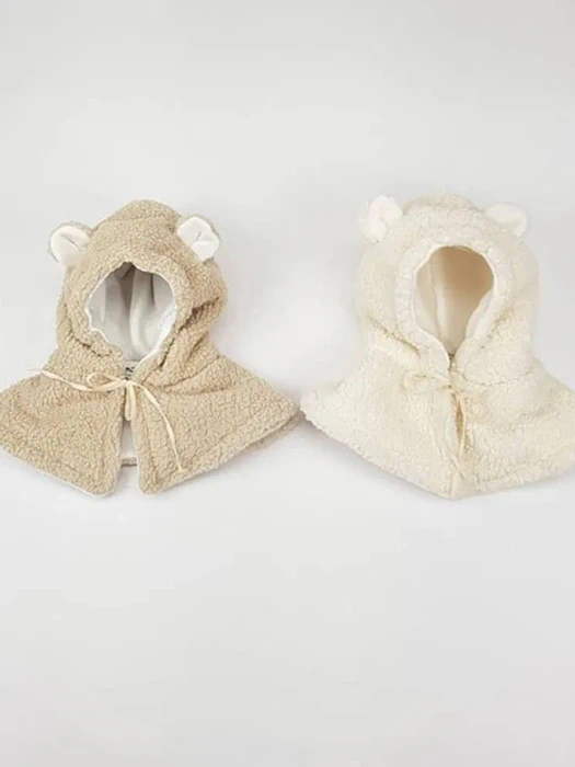 Bbongbbong Solid Hood Hat Bbongbbong Solid Hood Hat by World Moja for Child unisex - catalog view