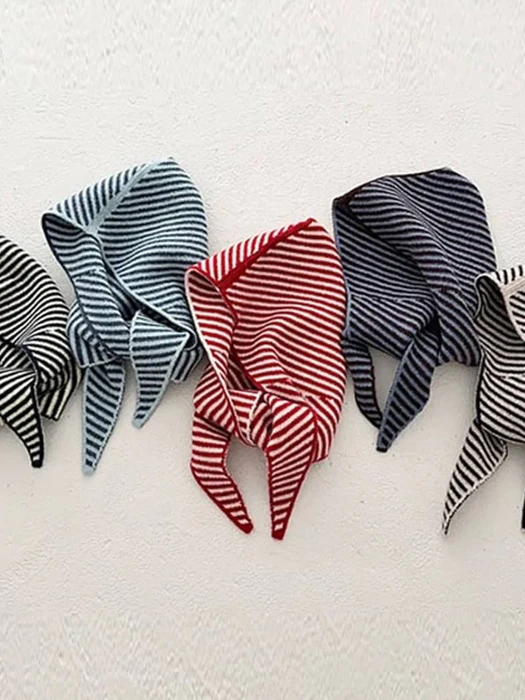 Hood Striped Scarf Hood Striped Scarf by Miso for Child unisex - catalog view