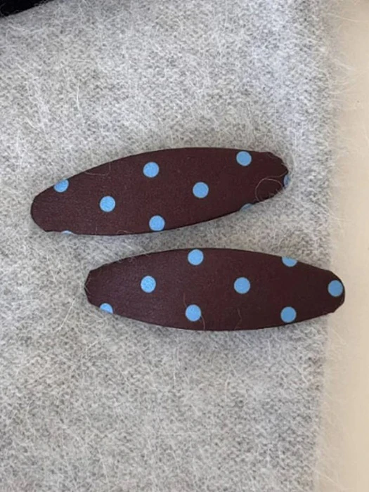 Blue Dot Snap Clip Set Blue Dot Snap Clip Set by Miso for Child unisex - catalog view