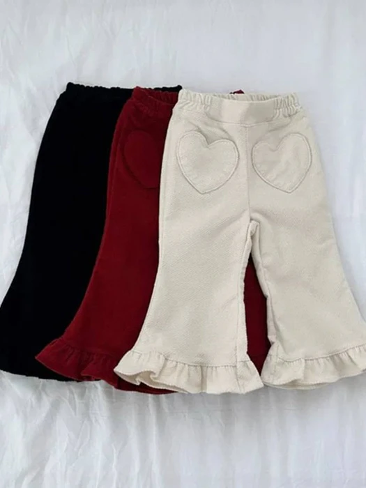 Heart Frill Bootcut Pants Heart Frill Bootcut Pants by Azalea for Child girl - catalog view