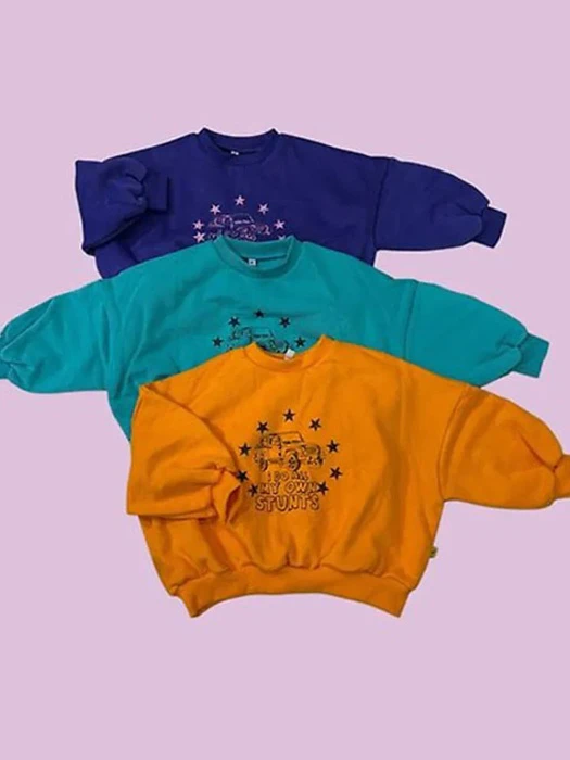 Star Car Sweatshirt by Bobo j for Child unisex - catalog view