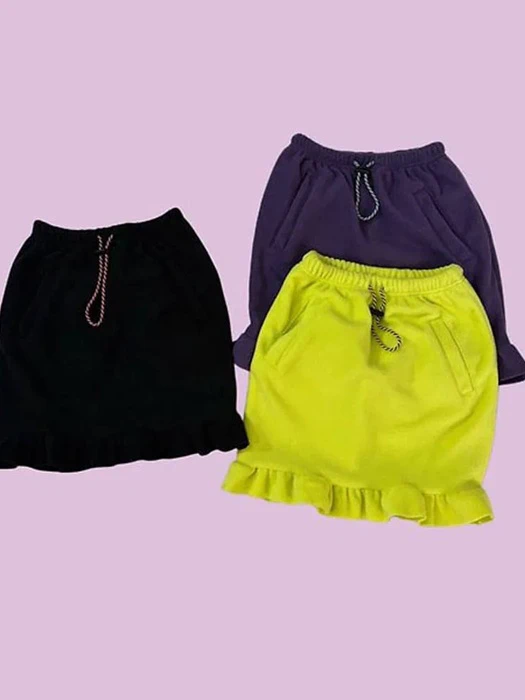 Pig Nose Fleece Skirt Pig Nose Fleece Skirt by Bobo j for Child girl - catalog view