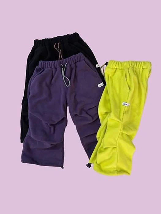 Pig Nose Fleece Pants by Bobo j for Child unisex - catalog view