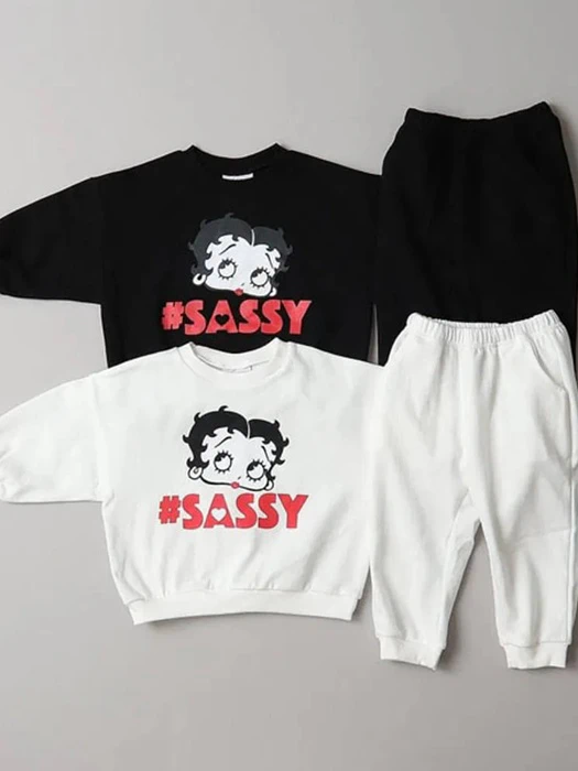 Betty Boop Top & Bottom Set (Authentic) Betty Boop Top & Bottom Set (Authentic) by Heart Baby for Child unisex - catalog view