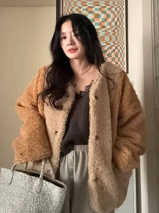 Frankie Fur Jacket Frankie Fur Jacket by OJODEPAPA for Women - catalog view