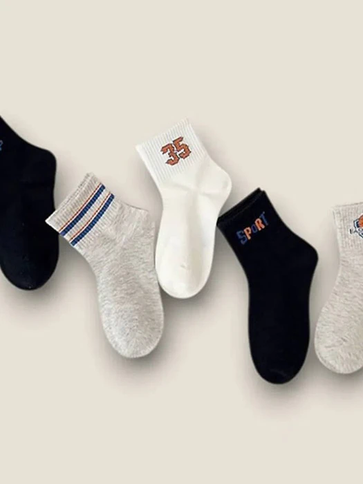 SP35 5-Pack Socks Set SP35 5-Pack Socks Set by Dudie for Child - catalog view