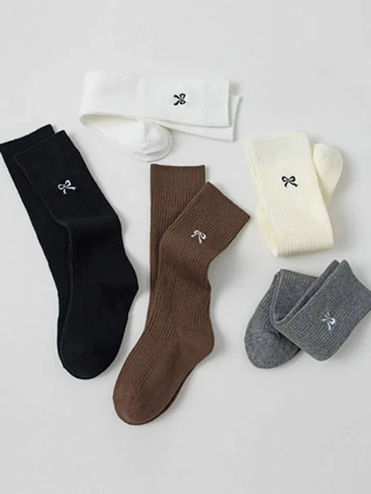Ribbed Ribbon Half Tights by Miso for Child - catalog view