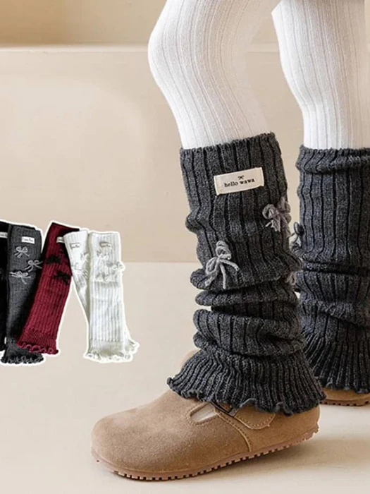 Ribbon Warmer Leg Warmers Ribbon Warmer Leg Warmers by Miso for Child - catalog view