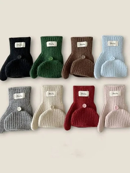 Autumn Bucket Gloves by Dudie for Child - catalog view