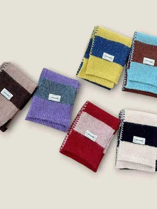 Color Striped Muffler Color Striped Muffler by Dudie for Child - catalog view