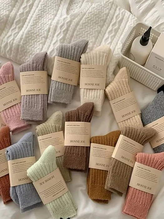 Basic Wool Socks Basic Wool Socks by Dudie for Child - catalog view