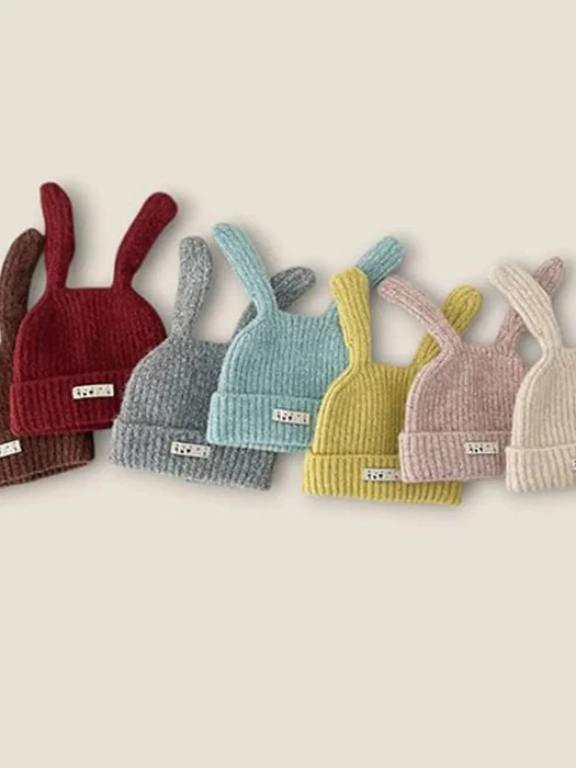 Long Ear Knit Hat by Dudie for Child - catalog view