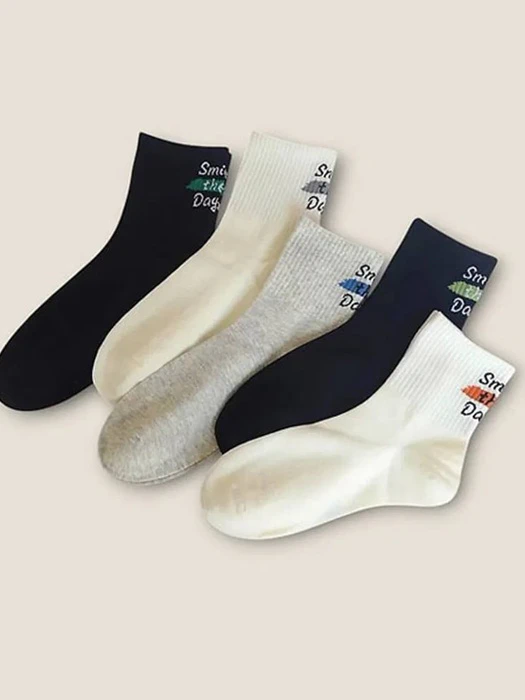 Smile Day 5-Pack Socks Set Smile Day 5-Pack Socks Set by Dudie for Child - catalog view
