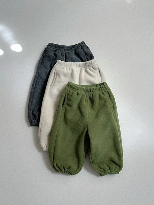 Teddy Jogger Pants by Mini Robe for Child - catalog view
