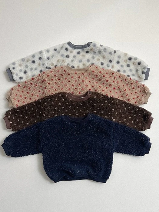 Multi Tumble Sweatshirt Multi Tumble Sweatshirt by Mini Robe for Child - catalog view