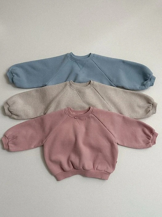 Raglan Donggle Sweatshirt Raglan Donggle Sweatshirt by Mini Robe for Child - catalog view