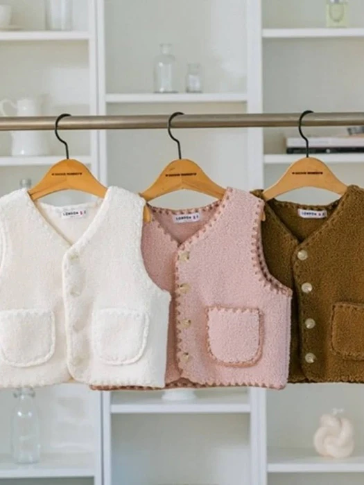 Fleece Mellow Vest by London I for Baby - catalog view