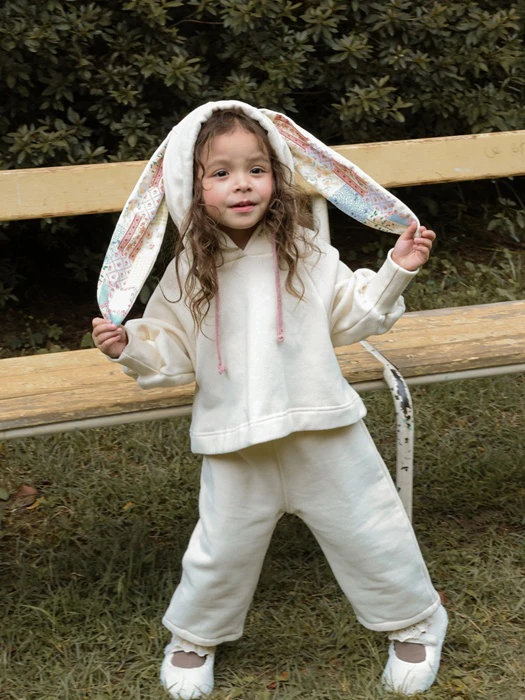Bunnies Hooded Tee Bunnies Hooded Tee by Flo for Child - catalog view